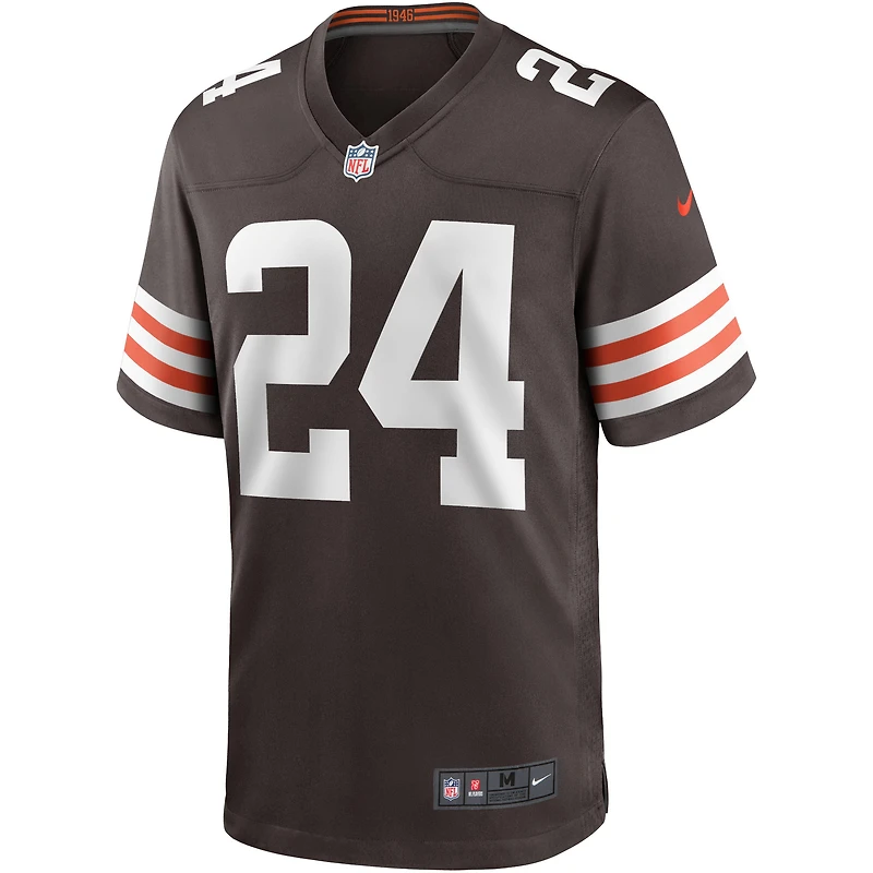 Men's Nike Nick Chubb Brown Cleveland Browns Game Player Jersey