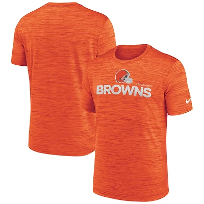 Men's Nike Orange Cleveland Browns Blitz Velocity Modern Dri-FIT T-Shirt