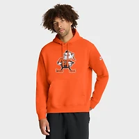 Men's Nike Orange Cleveland Browns Club Fleece Pullover Hoodie