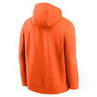 Men's Nike Orange Cleveland Browns Club Fleece Pullover Hoodie