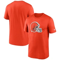 Men's Nike Orange Cleveland Browns Primetime Legend Logo Performance T-Shirt