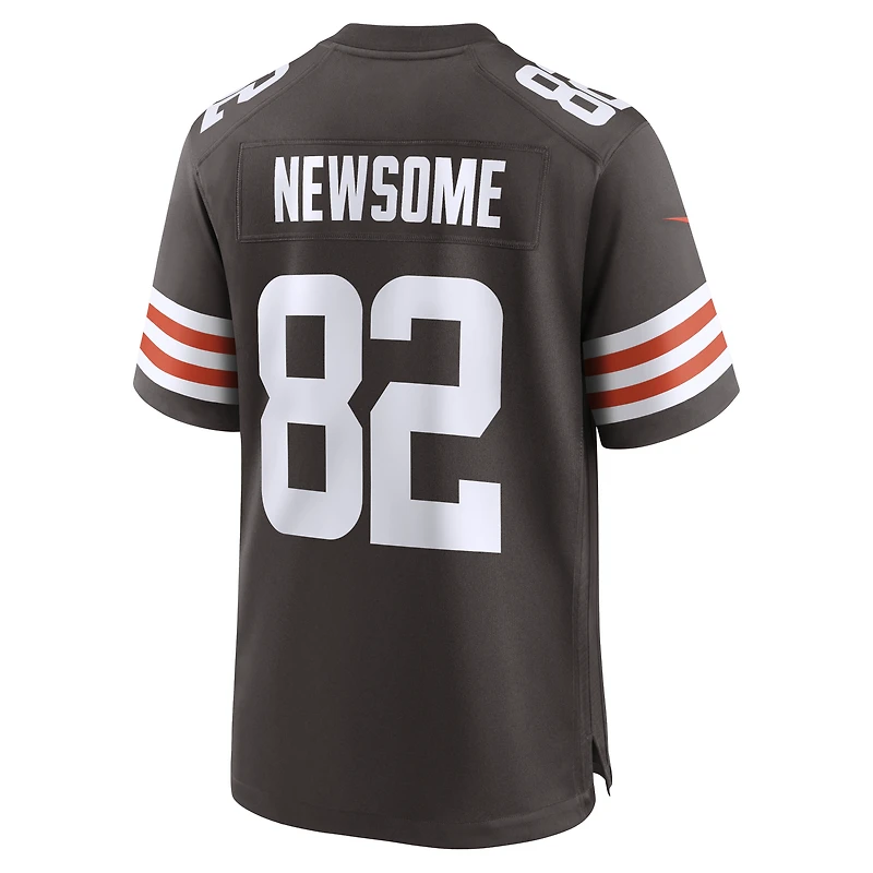 Maillot de joueur retraité Nike Ozzie Newsome marron des Cleveland Browns pour hommes
