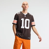 Men's Nike Quinshon Judkins Brown Cleveland Browns Vapor F.U.S.E. Stitched Limited Jersey