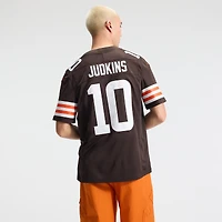 Men's Nike Quinshon Judkins Brown Cleveland Browns Vapor F.U.S.E. Stitched Limited Jersey