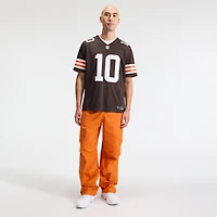 Men's Nike Quinshon Judkins Brown Cleveland Browns Vapor F.U.S.E. Stitched Limited Jersey
