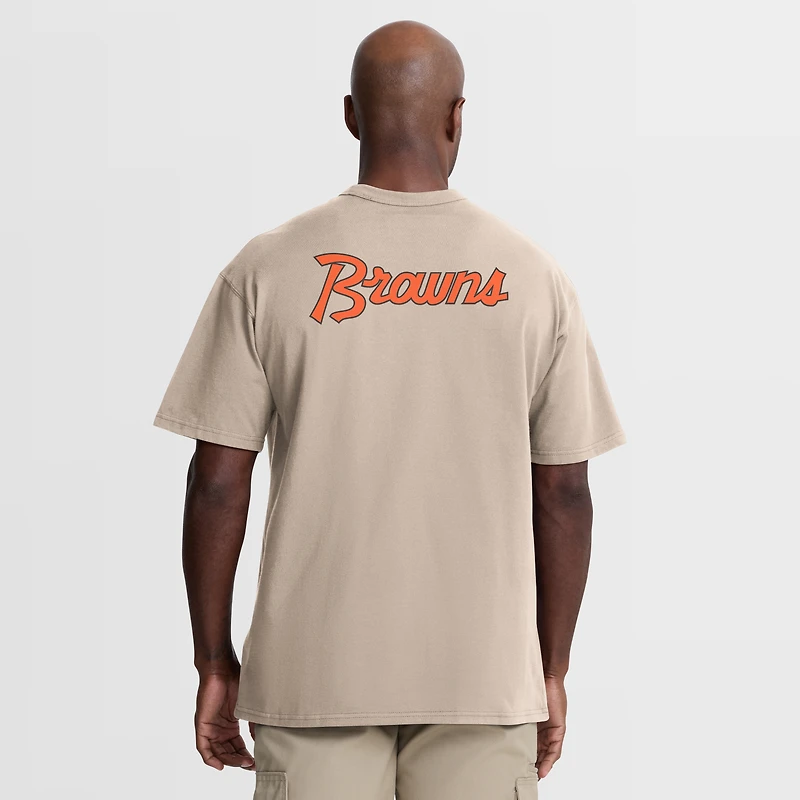 Men's Nike Sand Cleveland Browns Rewind Max90 T-Shirt