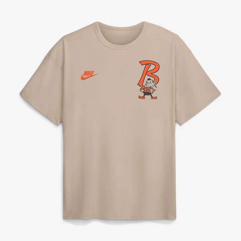 Men's Nike Sand Cleveland Browns Rewind Max90 T-Shirt