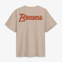 Men's Nike Sand Cleveland Browns Rewind Max90 T-Shirt