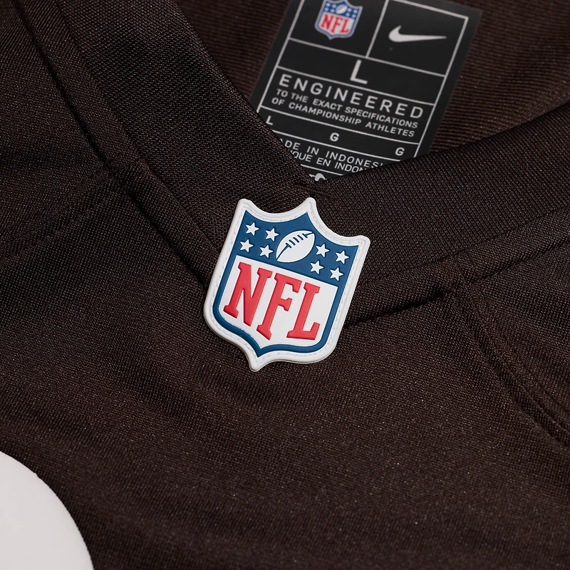 Men's Nike Shedeur Sanders Brown Cleveland Browns Game Jersey