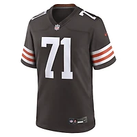 Men's Nike Tytus Howard  Brown Cleveland Browns Team Game Jersey