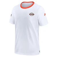 T-shirt Nike Cleveland Browns Sideline Coaches Alternate Performance pour homme, blanc