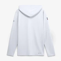 Men's Nike White Cleveland Browns Sideline Dri-FIT Long Sleeve Hooded T-Shirt
