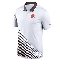 Men's Nike  White Cleveland Browns Vapor Performance Polo