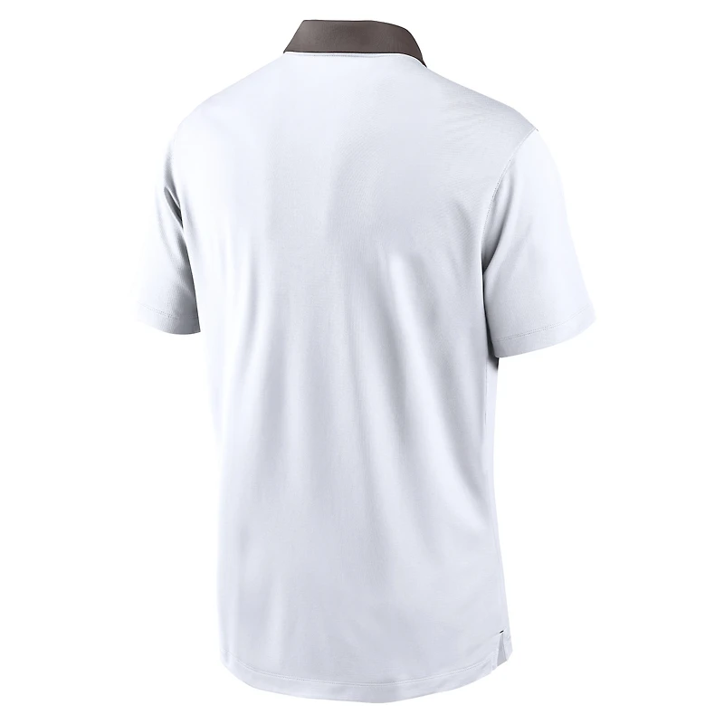 Men's Nike Brown Cleveland Browns Vapor Performance Polo