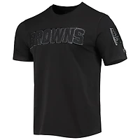 Men's Pro Standard Black Cleveland Browns Logo Team Shirt