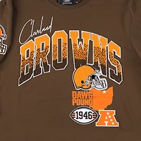 Men's Pro Standard Brown Cleveland Browns Hometown Collection T-Shirt