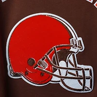 T-shirt ajusté Pro Standard marron Cleveland Browns Team Classic Bristle pour hommes