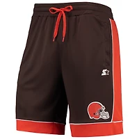 Men's Starter Brown/Orange Cleveland Browns Fan Favorite Fashion Shorts