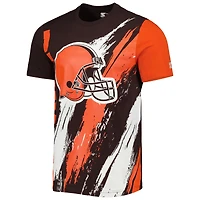 T-shirt Starter Brown Cleveland Browns Extreme Defender pour homme