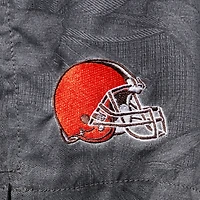 Maillot de bain Tommy Bahama pour homme noir Cleveland Browns Naples Layered Leaves