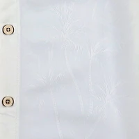 Men's Tommy Bahama White Cleveland Browns Sport Coconut Point Palm Vista IslandZone Button-Up Camp Shirt