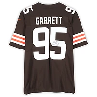Myles Garrett Cleveland Browns Autographed Brown Nike Limited Jersey  