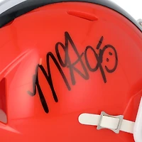Casque Riddell Speed ​​Mini autographié par Myles Garrett des Cleveland Browns en 2024