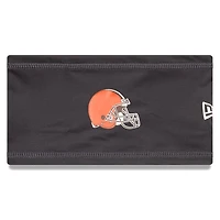 New Era Graphite Cleveland Browns COOLERA Bandeau officiel du camp d'entraînement