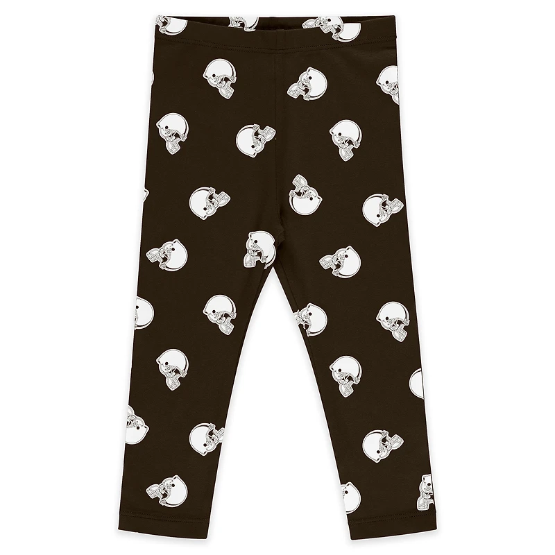 Newborn & Infant WEAR by Erin Andrews Cleveland Browns Three-Piece Long Sleeve Bodysuit, Tutu and Sweatpants Set