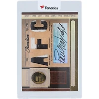 V106832 Browns Paul Warfield Cleveland Browns Autographié 2006 Playoff National Treasures AFC Prime Timeline Materials Triple 2 Color Relic Autograph #TL-PW #4/5 Carte Paul Warfield AUT PYF TRADING CARDS 45853 AUTTRC CA01F08253 #3