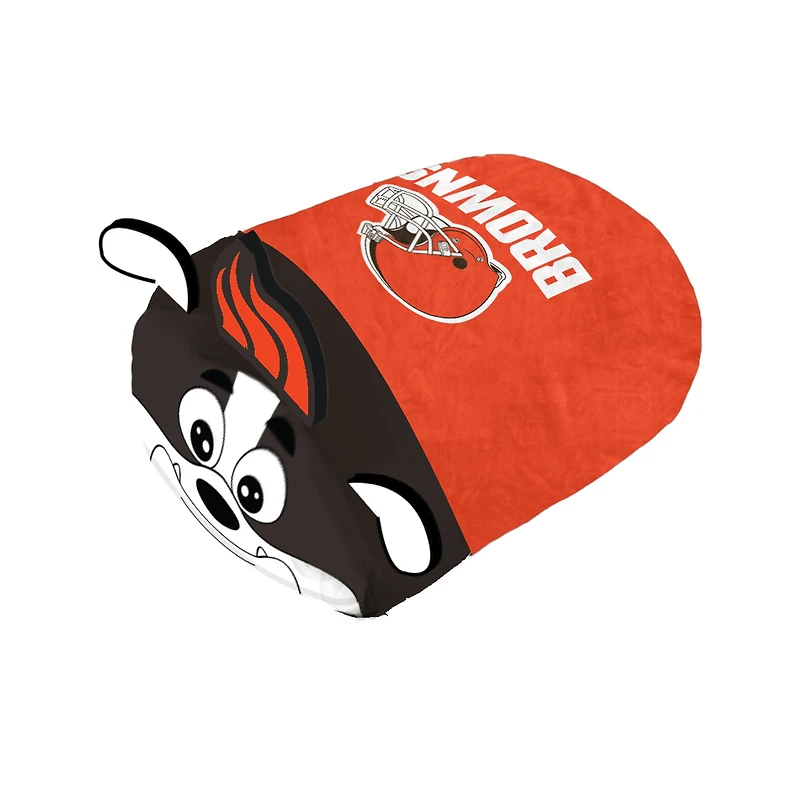 Coussin empilable en peluche Pegasus Cleveland Browns