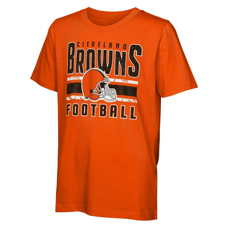 Ensemble de t-shirts the Mix pour enfants d'âge préscolaire Cleveland Browns