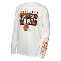 Ensemble de t-shirts the Mix pour enfants d'âge préscolaire Cleveland Browns