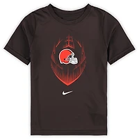 T-shirt Nike Cleveland Browns Legend Icon Performance pour enfant d'âge préscolaire