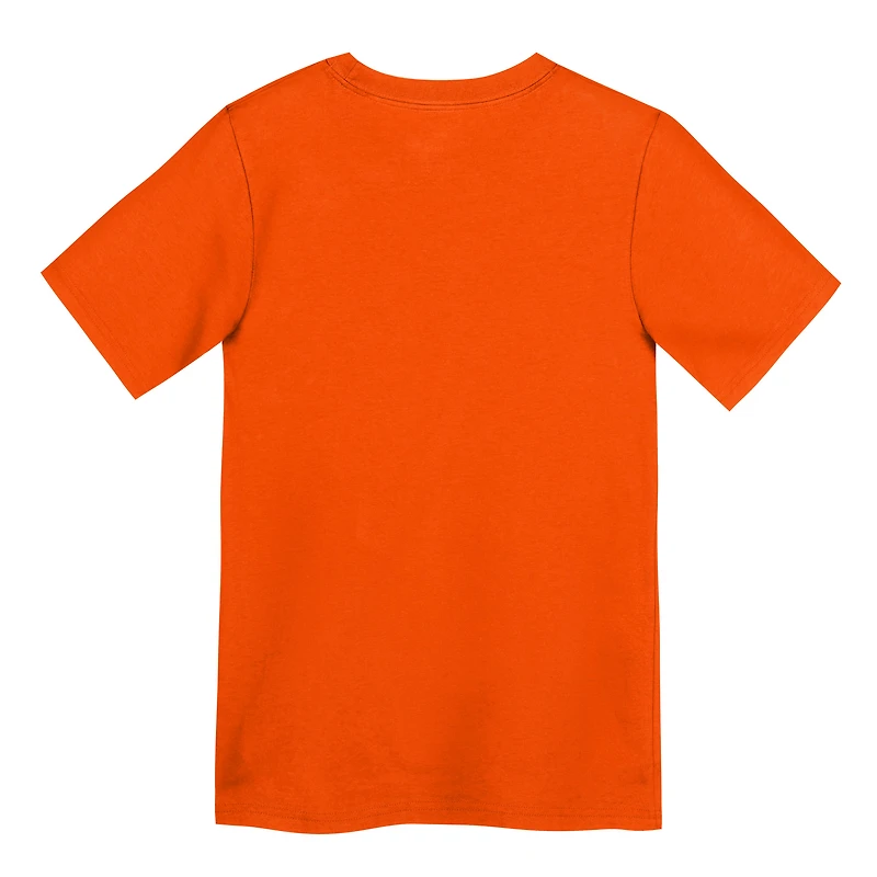 T-shirt Nike orange Cleveland Browns Icon Legend Dri-FIT pour enfant d'âge préscolaire