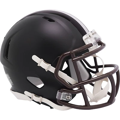 Riddell Cleveland Browns Unsigned Flat Black Alternate Speed Mini Football Helmet