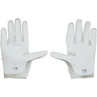 Gants blancs Nike portés par Ronnie Hickman (Cleveland Browns) lors du match contre les Buffalo Bills le 21 décembre 2025