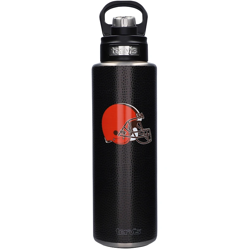 Tervis Cleveland Browns 40oz. Bouteille d'eau en cuir à large goulot