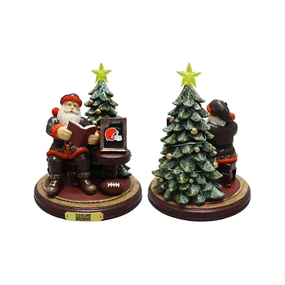 Figurine de Noël des Cleveland Browns de The Memory Company