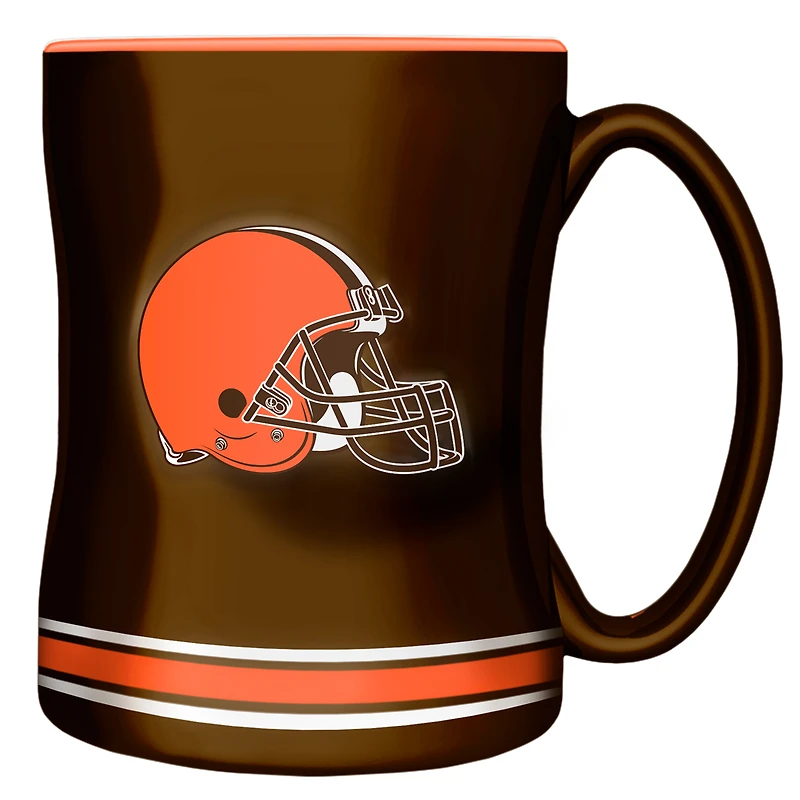 The Sports Vault Cleveland Browns - 14 oz. Mug sculpté