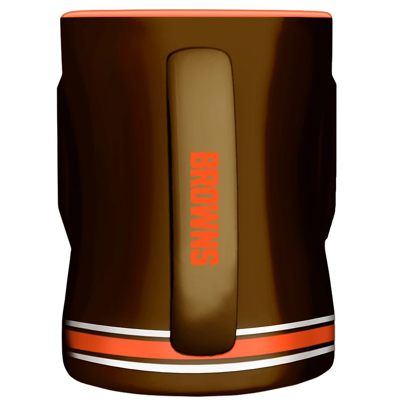 The Sports Vault Cleveland Browns - 14 oz. Mug sculpté