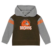 Ensemble deux pièces pour tout-petits Cleveland Browns Club House avec haut à capuche manches longues et leggings