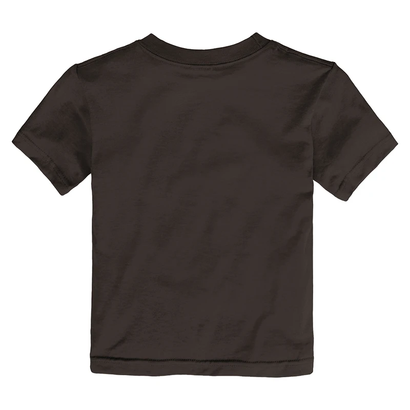 Toddler Nike Brown Cleveland Browns Primary Logo T-Shirt