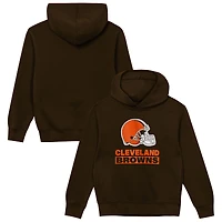Toddler Outerstuff  Brown Cleveland Browns Back to Basics Hoodie