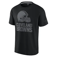 T-shirt unisexe Fanatics noir emblématique des Cleveland Browns Elements