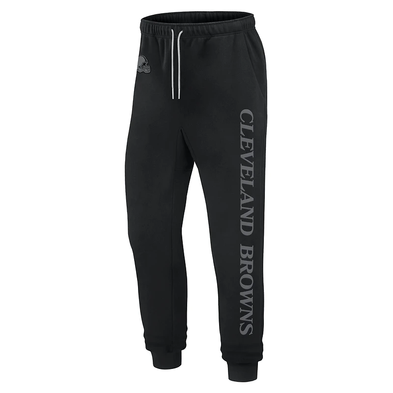 Unisex Fanatics  Black Cleveland Browns Elements Phenom Fleece Jogger Pants