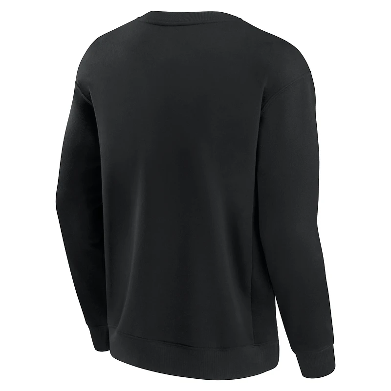 Unisex Fanatics Black Cleveland Browns Elements Unlimited Fleece Pullover Sweatshirt