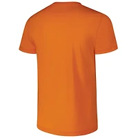 Unisex Homage Joe Thomas Orange Cleveland Browns Caricature Retired Player Tri-Blend T-Shirt