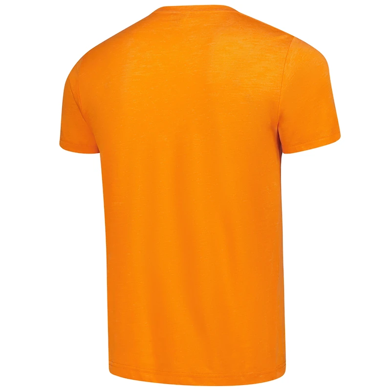 Unisex Homage Orange Cleveland Browns Tri-Blend Dawg Pound XL Bone Collar T-Shirt