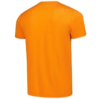 Unisex Homage Orange Cleveland Browns Tri-Blend Dawg Pound XL Bone Collar T-Shirt
